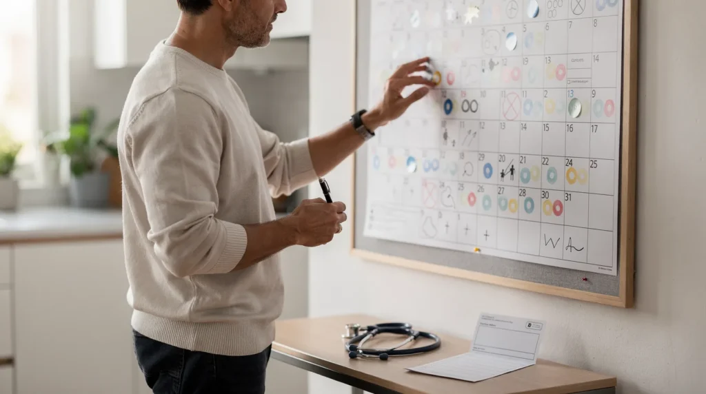 Frequency depends on how the business uses its systems, not a fixed calendar rule